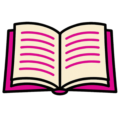 animated open book symbol